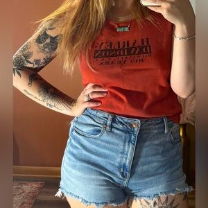 Harley-Davidson Orange Graphic Tank